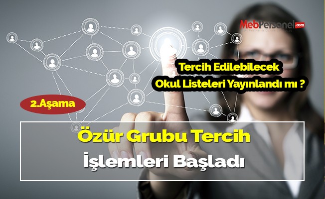 Özür Grubu 2. Aşama Başvuruları başladı