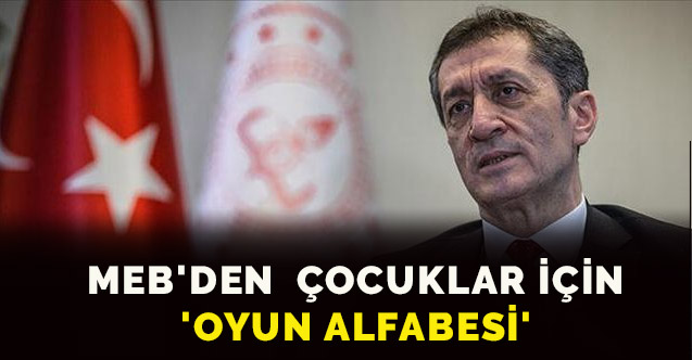 MEB'den  çocuklar için 'Oyun Alfabesi'