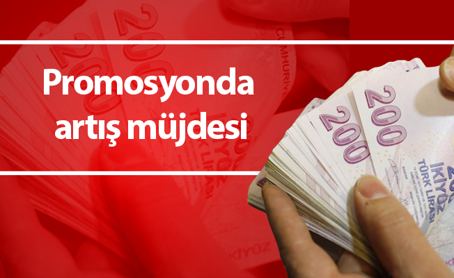 Promosyonda artış müjdesi