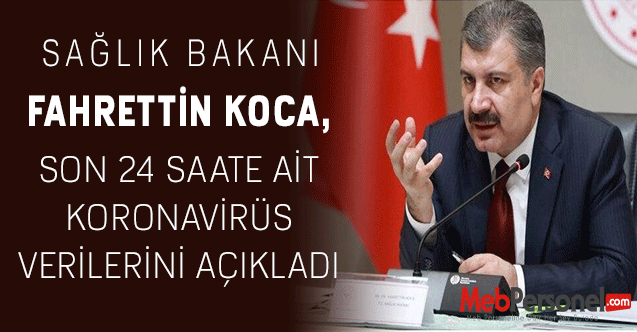 20 Haziran Tarihli Koronavirüs Tablosu Açıklandı