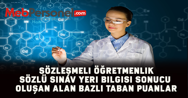 Öğretmen atamaları sonucu branş bazında taban puanları açıklandı.