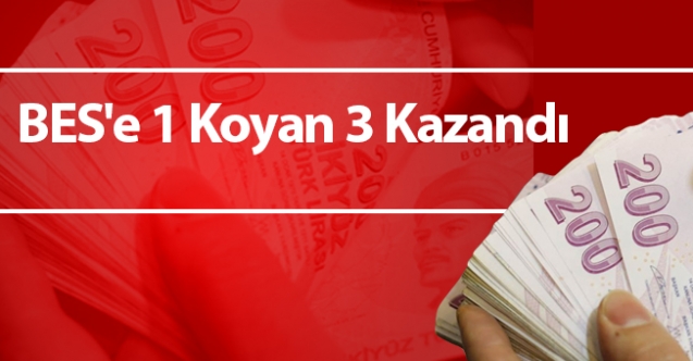 BES'e 1 Koyan 3 Kazandı