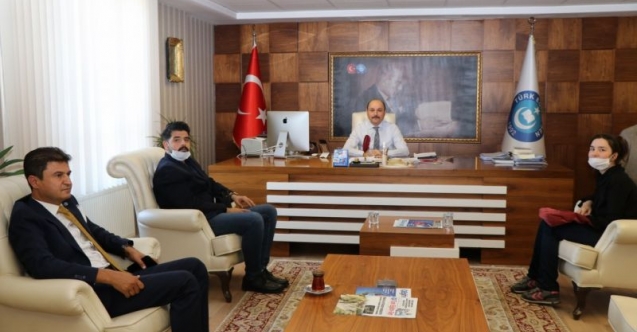 2019 KPSS MAĞDURU ÖĞRETMENLER ÖĞRETMENLER TÜRK EĞİTİM-SEN'İ ZİYARET ETTİ