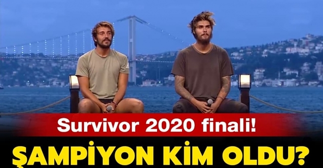 AÇIKLANDI! Survivor kim kazandı? Survivor 2020 şampiyonu kim oldu? Acunn Survivor SMS sıralaması