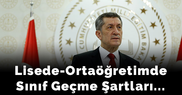 Lisede-Ortaöğretimde Sınıf Geçme Şartları...