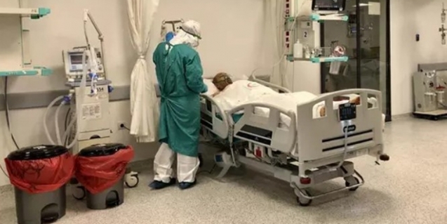 Virüs hastalarına ayrılan yatak sayısı artırıldı