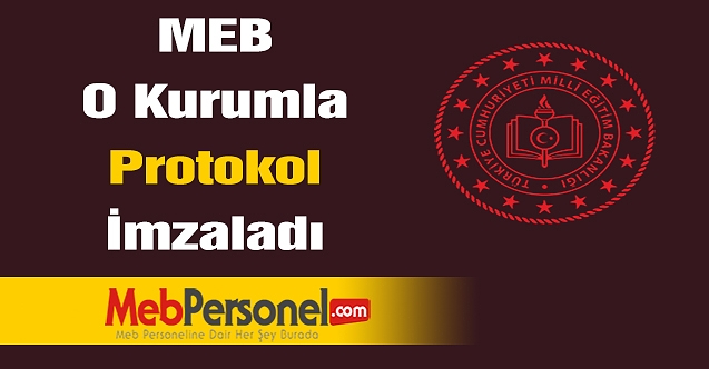 MEB'den bir yeni protokol daha