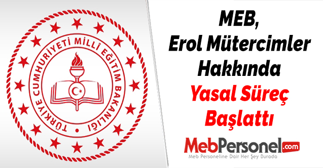 MEB, Erol Mütercimler Hakkında Yasal Süreç Başlattı
