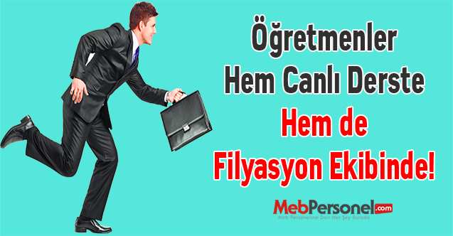 Öğretmenler Hem Canlı Derste Hem de Filyasyon Ekibinde!