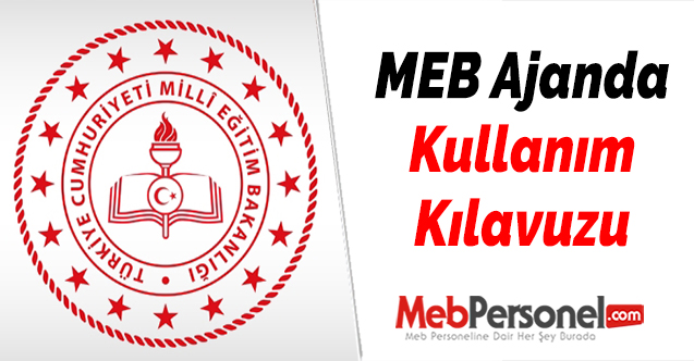MEB Ajanda Kullanım Kılavuzu