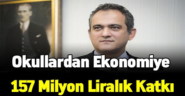 O okullardan ekonomiye 157 milyon liralık katkı