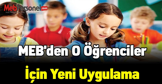 MEB'den o öğrenciler için yeni uygulama