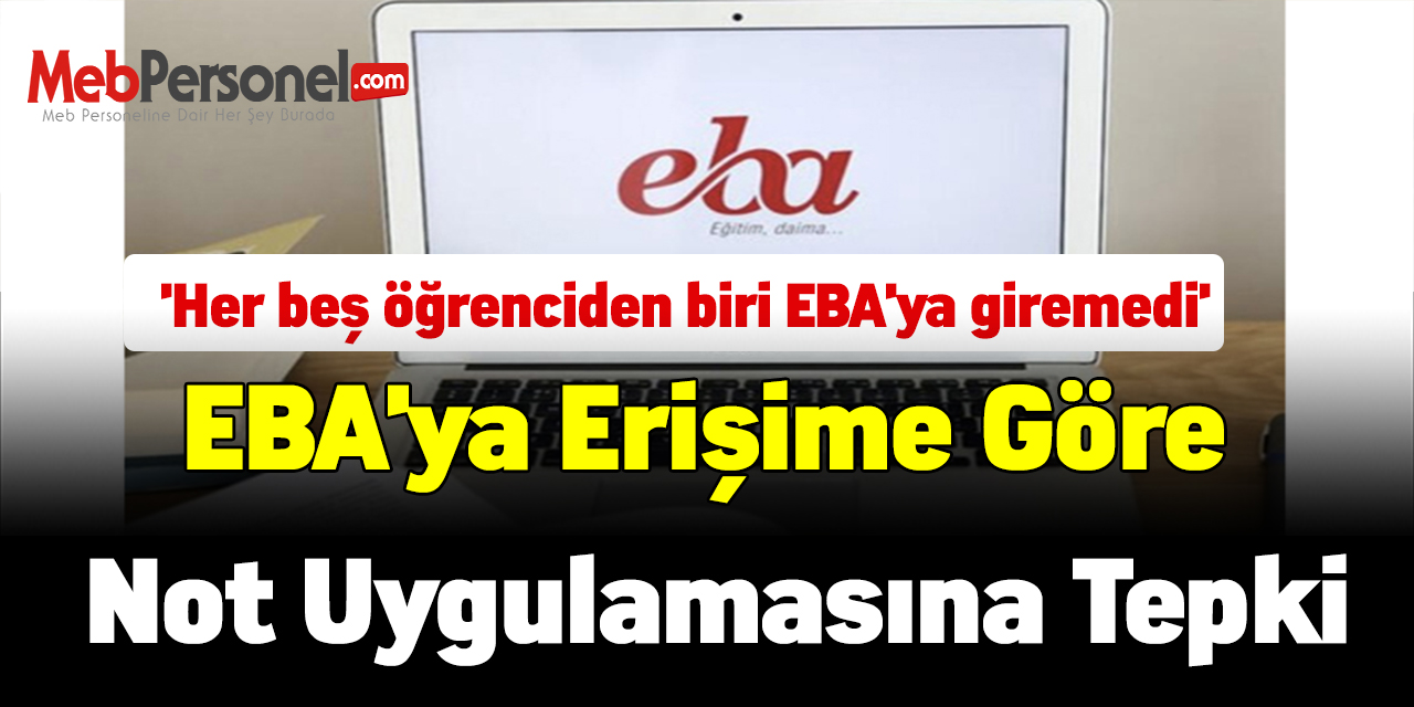 EBA'ya erişime göre not uygulamasına tepki