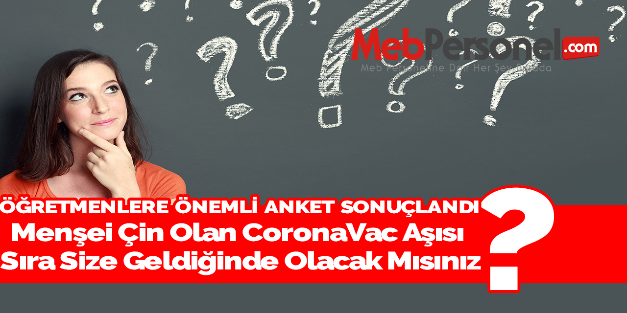 Öğretmenler Aşı Olacak mı?(Anket Sonuçları)