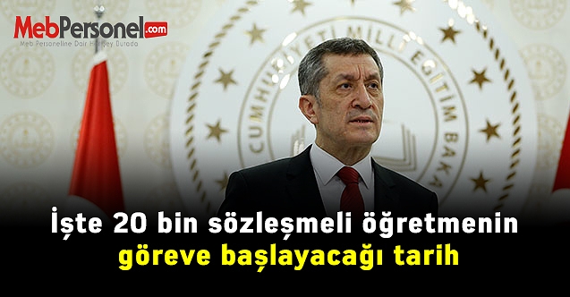 Bakan Selçuk'tan atanan öğretmenlerin göreve başlayacağı tarih açıklaması