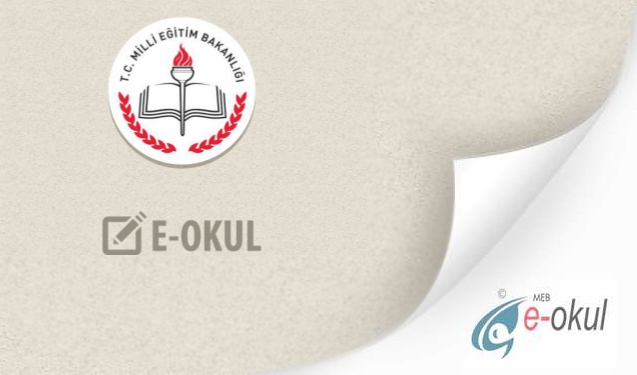 E-okul karne notları görüntüleme ekranı