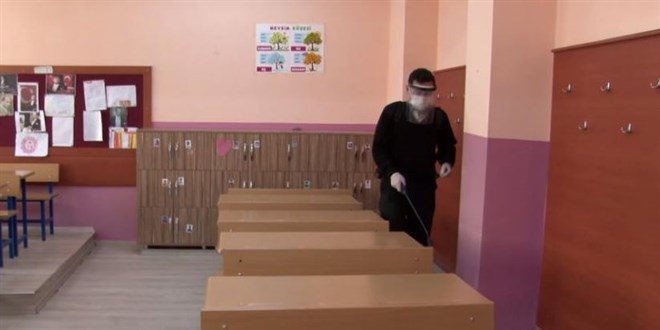 Köy okullarında yüz yüze eğitim telaşı