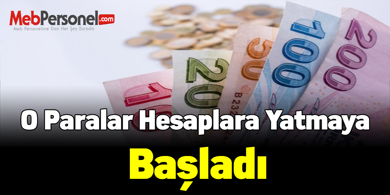 Burs ve kredi ödemeleri hesaplara yatmaya başladı
