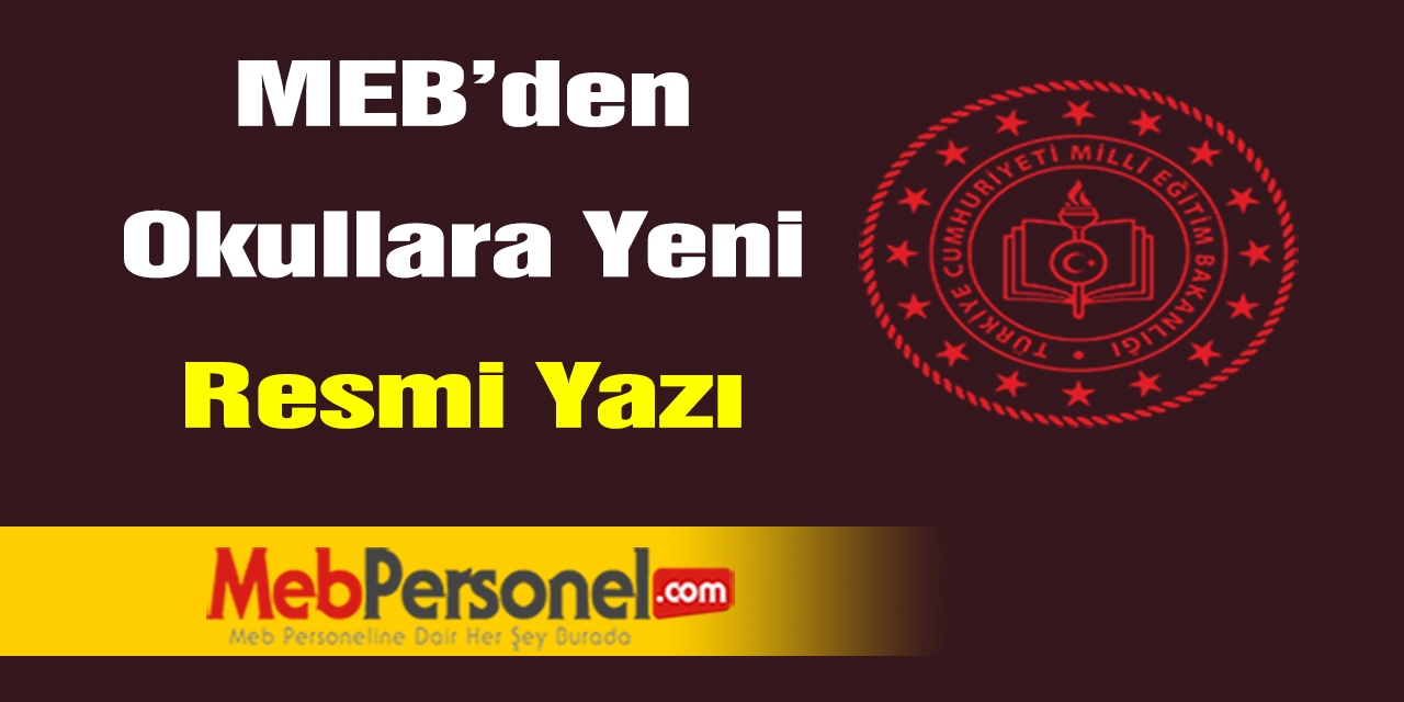 MEB'den okul birincileri hakkında resmi yazı