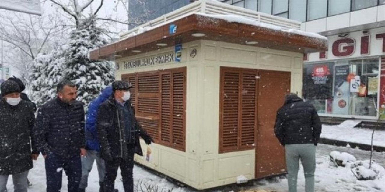 Sancaktepe'deki büfe alanı için okul müdürü devreye girdi