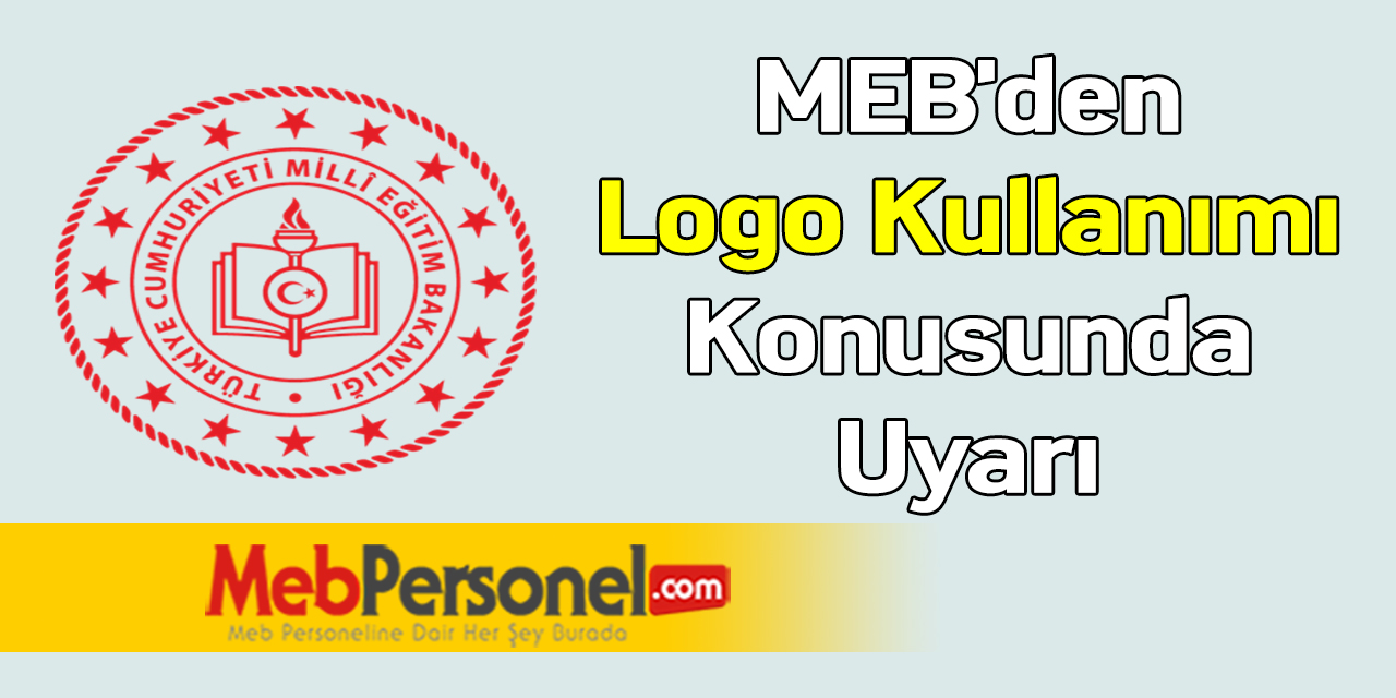 MEB'den ''Logo Kullanımı'' Konusunda Uyarı