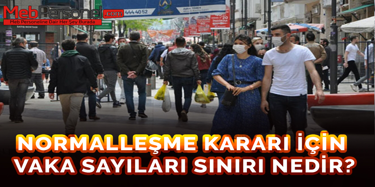 Normalleşme Kararı İçin Vaka Sayıları Sınırı Nedir?