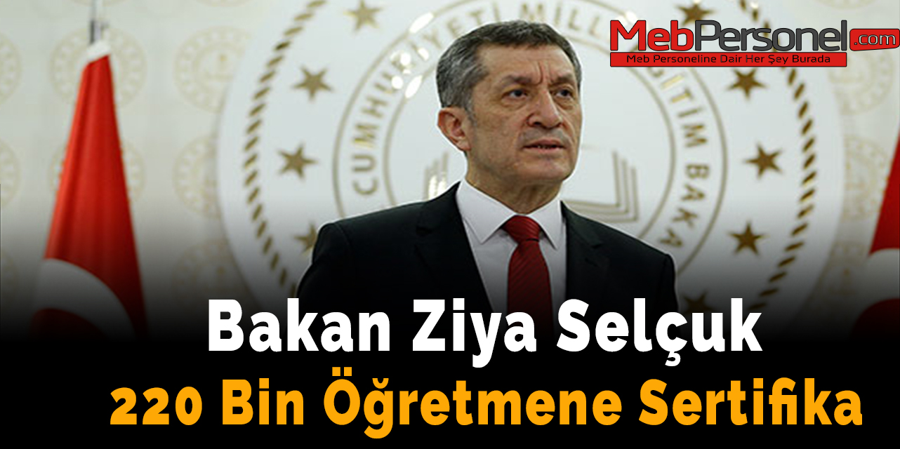 220 Bin Öğretmene Sertifika