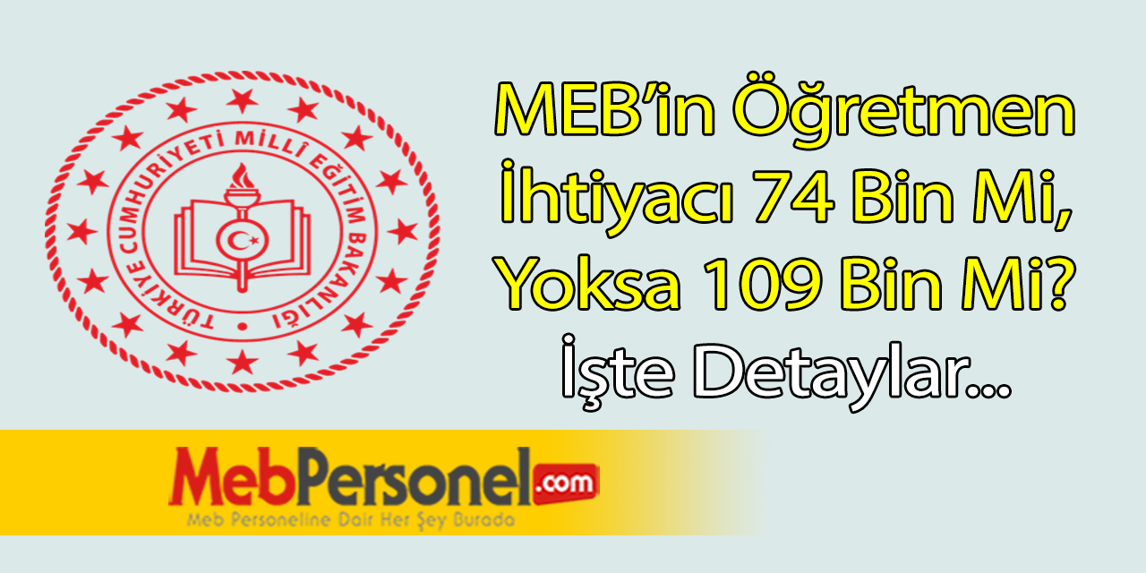 Öğretmen Açığı 74 Bin İse, Özür Grubu Tayinlerinde 107 Bin Boşluk Nasıl Oldu?