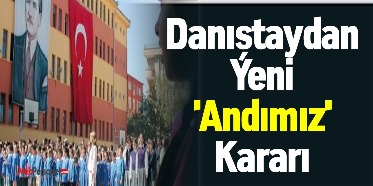 Danıştaydan Yeni 'Andımız' Kararı