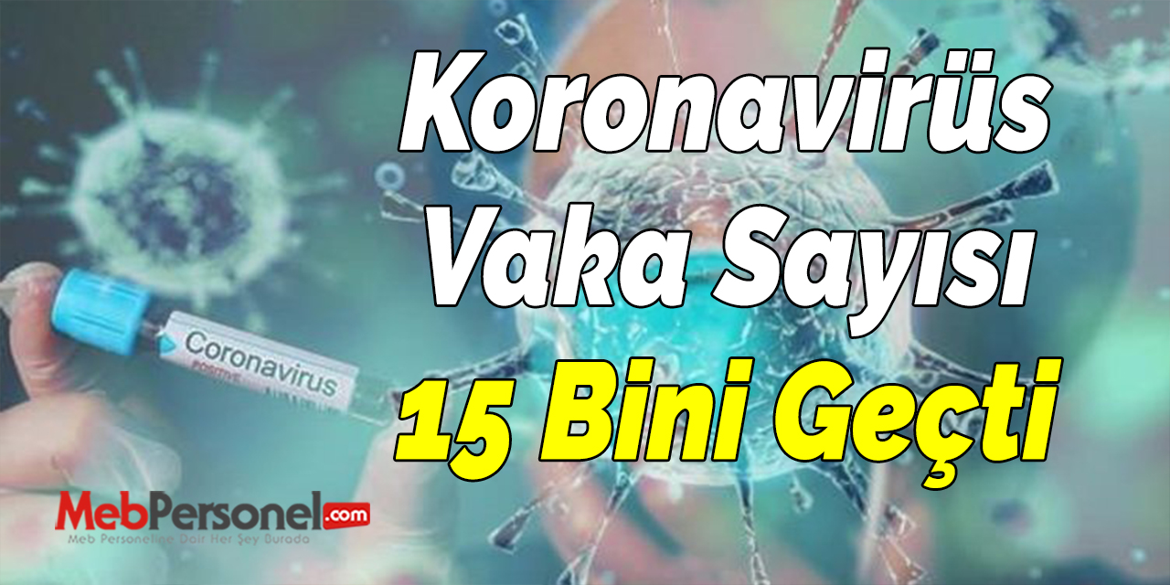 Koronavirüs Vaka Sayısı 15 Bini Geçti