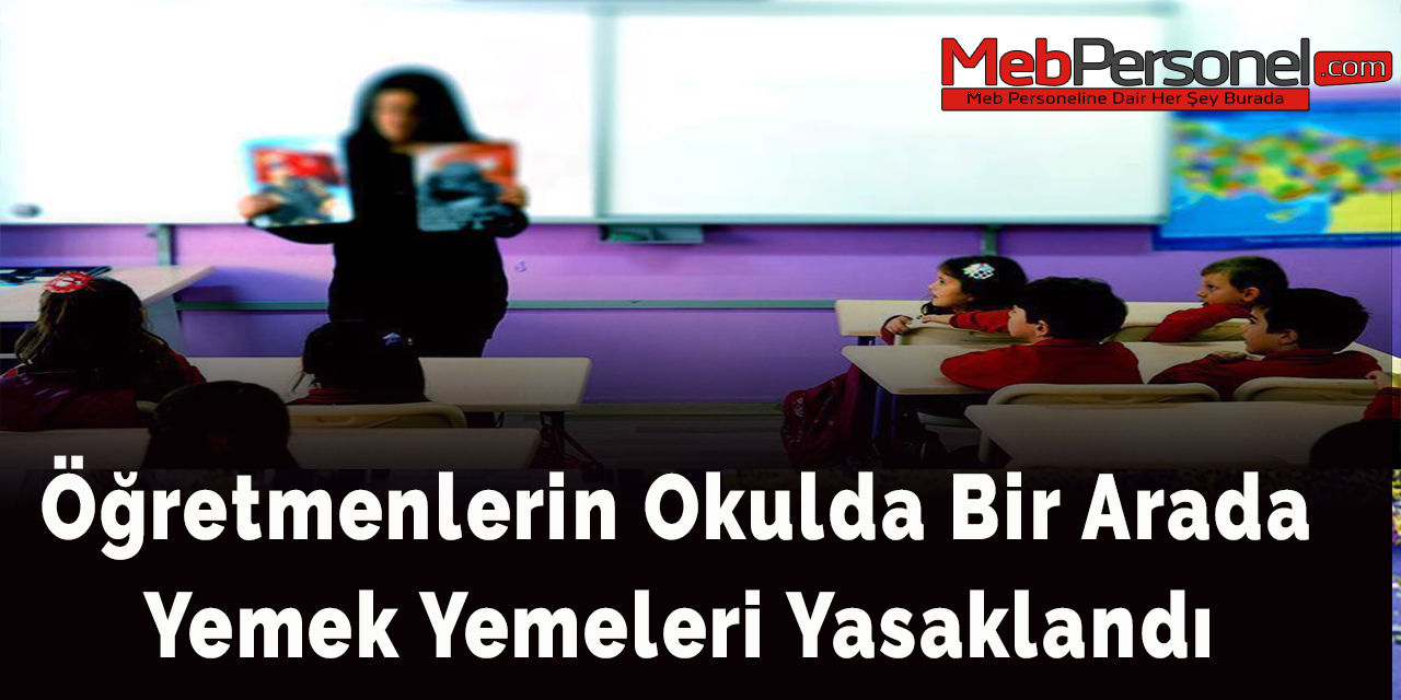 Öğretmenler artık okulda bunu yapamayacaklar...