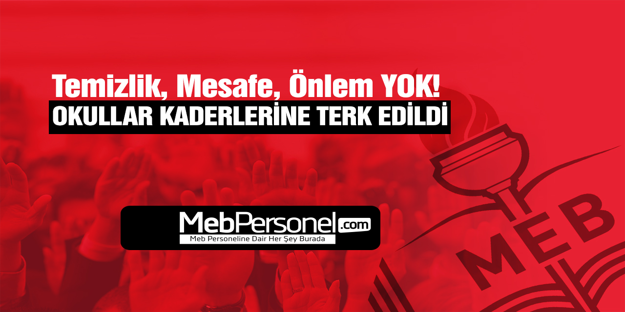 Okullar Kaderlerine Terk Edildi