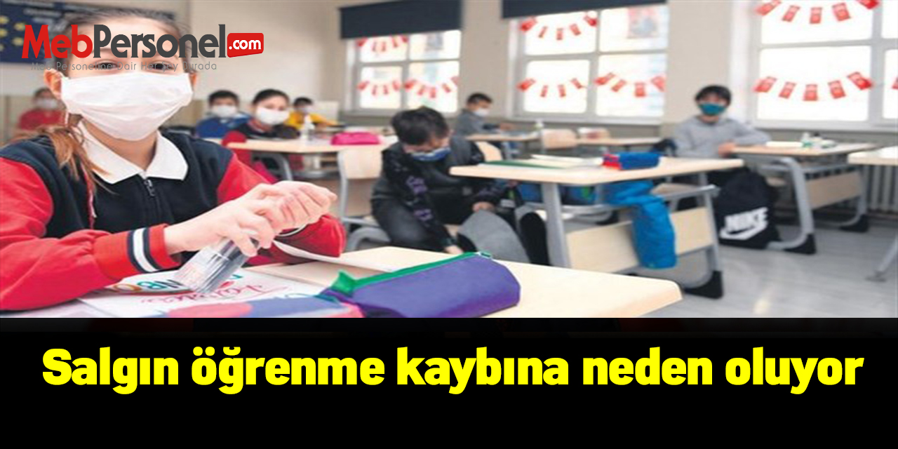 Salgın öğrenme kaybına neden oluyor