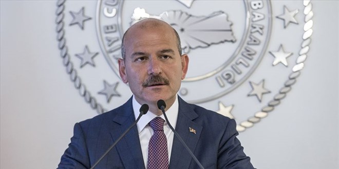 Bakan Soylu'dan 'kadına yönelik şiddete sıfır tolerans' paylaşımı