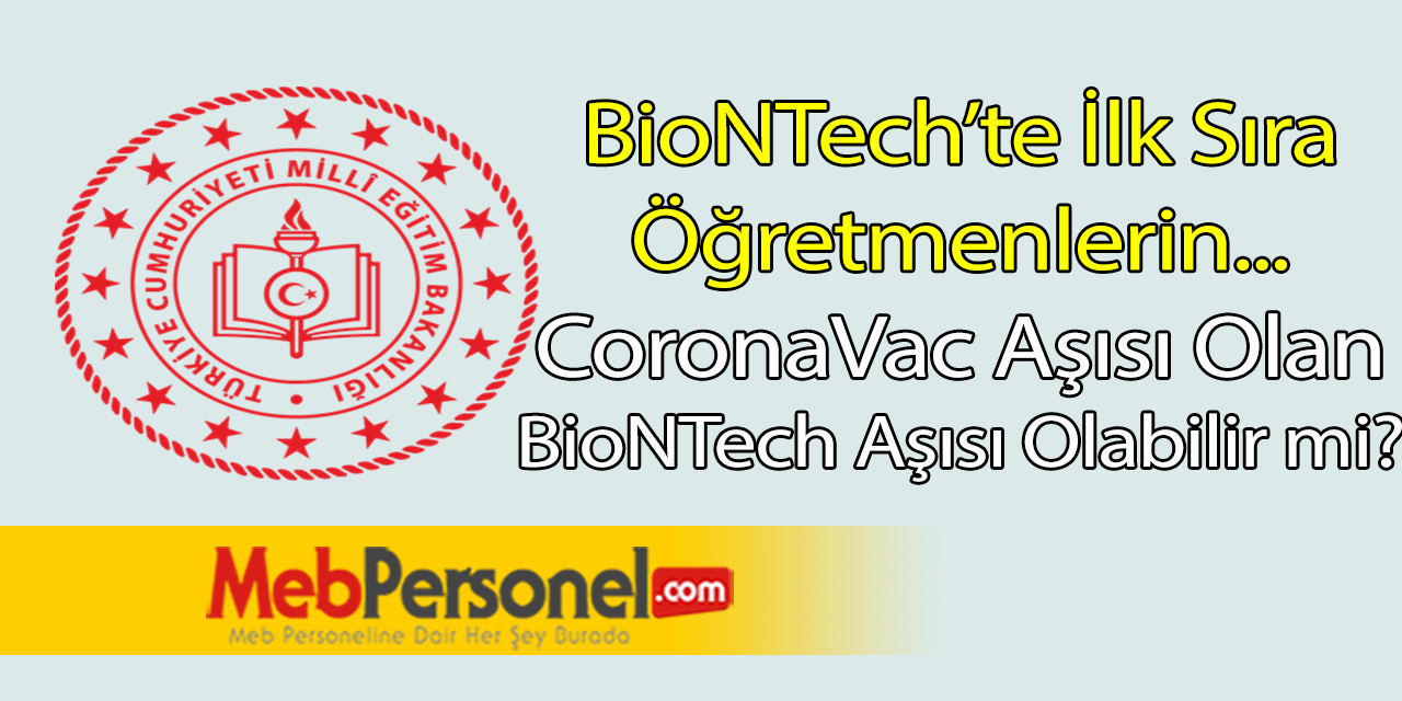 BioNTech Aşısına Öğretmenler Daha Sıcak Bakıyor