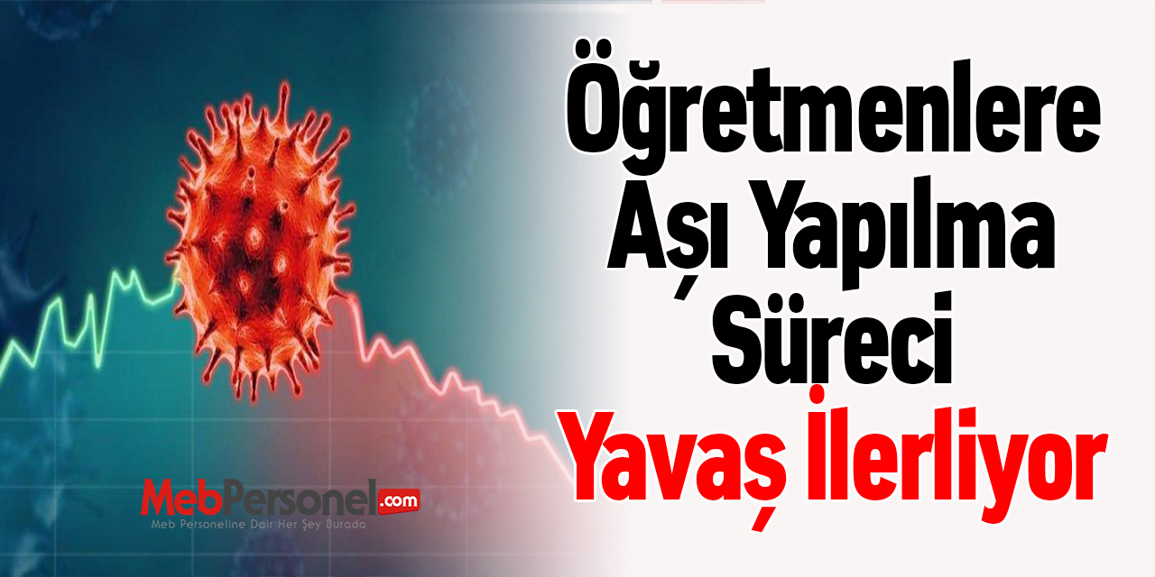 Öğretmenlere Aşı Yapılma Süreci Yavaş İlerliyor