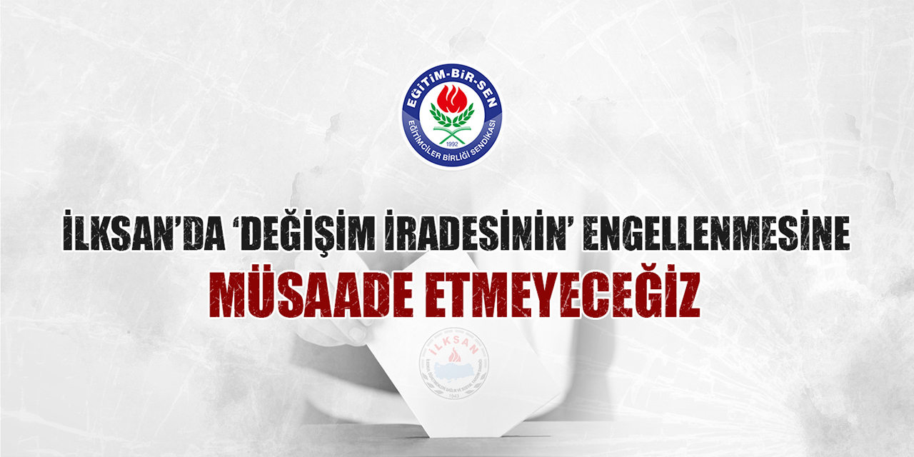 EBS'den İLKSAN Seçimlerinin Ertelenmesine Sert Tepki!