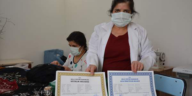 Öğrenci olduğu kursa usta öğretici olarak döndü