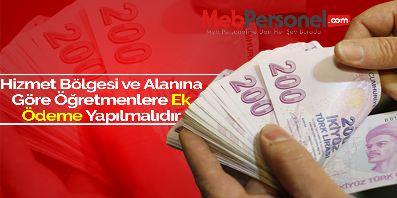 Öğretmenlere Şark Tazminatı Getirilmelidir