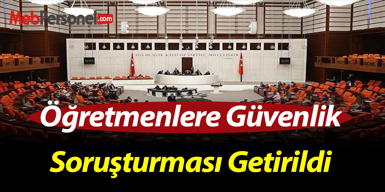 Öğretmenlere güvenlik soruşturması getirildi