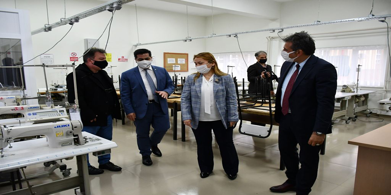 MEB Daire Başkanından Meslek Liselerine Ziyaret