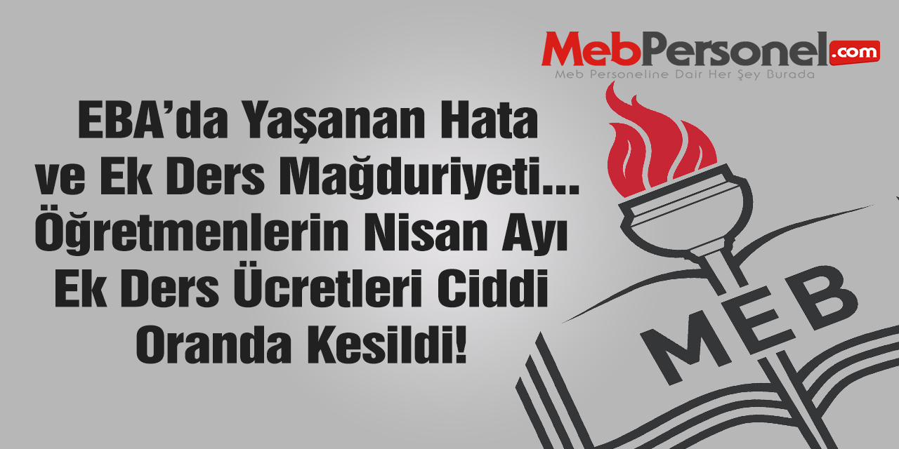 EBA'daki Hata Ek Ders Mağduriyeti Yarattı