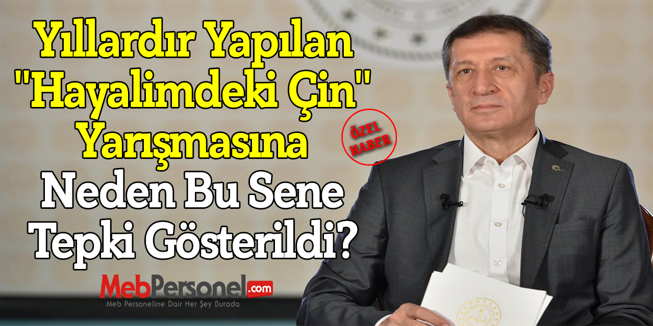 Yıllardır Yapılan ''Hayalimdeki Çin'' Yarışmasına Neden Bu Sene Tepki Gösterildi?