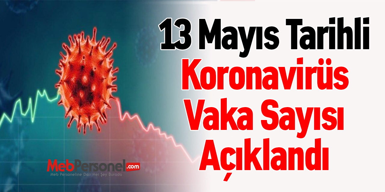 13 Mayıs Tarihli Koronavirüs Vaka Sayısı Açıklandı