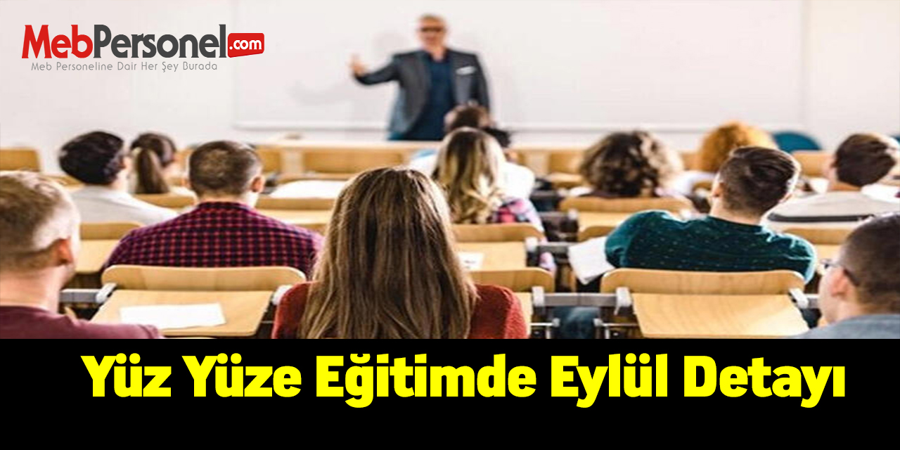 Yüz yüze eğitimde Eylül'e kadar öğrencilerin ve akademik personelin aşılanması istendi