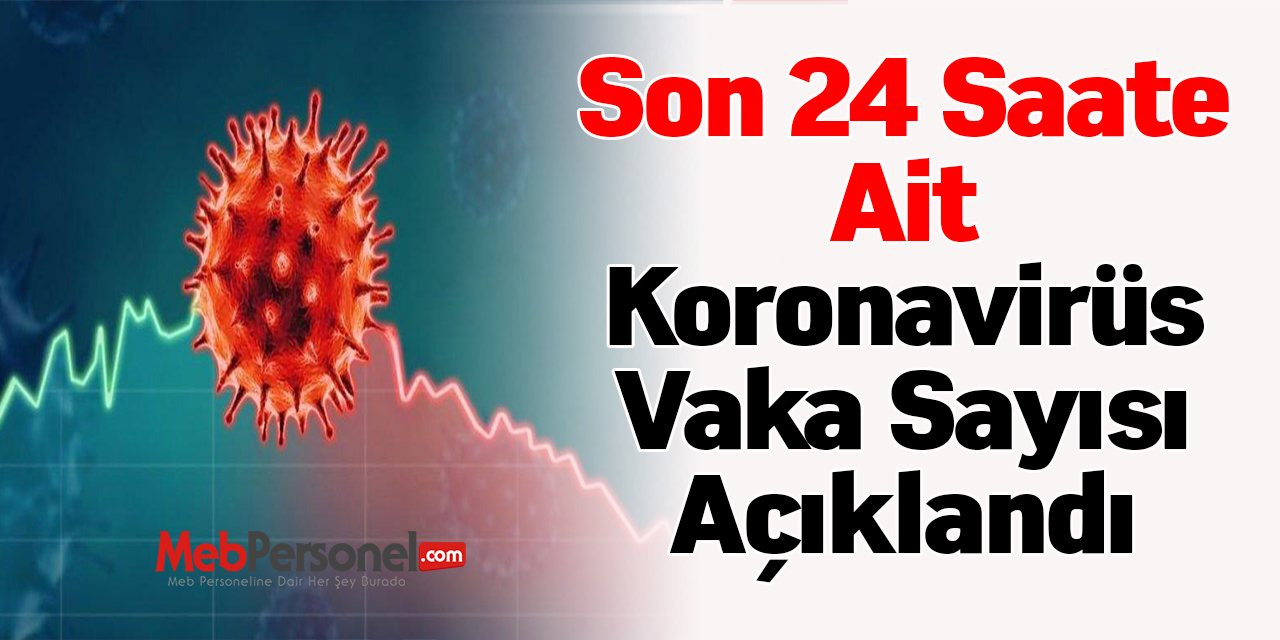 Son 24 Saate Ait Koronavirüs Vaka Sayısı Açıklandı