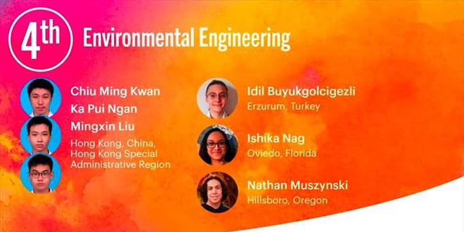 ABD'den bir ödül de Erzurumlu öğrenci aldı