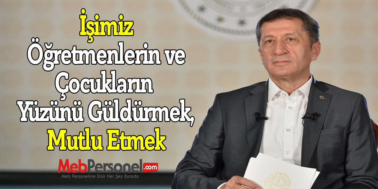 İşimiz Öğretmenlerin ve Çocukların Yüzünü Güldürmek, Mutlu Etmek