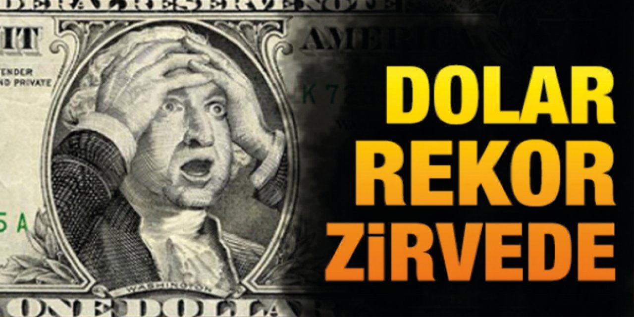 Dolar'dan tarihi rekor geldi ! 8.55 TL