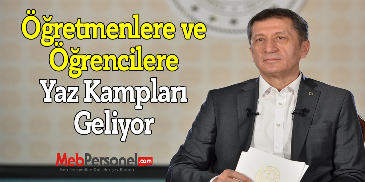 Öğretmenlere ve Öğrencilere Yaz Kampları Geliyor